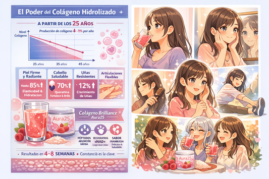 Lo que nadie te dijo a los 25: tu piel ya está perdiendo colágeno (y esto es lo que puedes hacer)