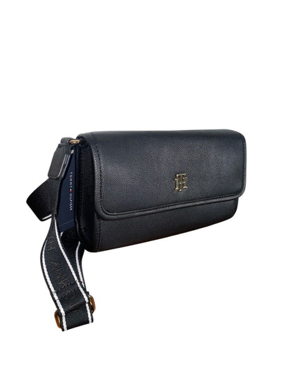 Bolsa Crossbody Tommy Hilfiger Negra Elegante