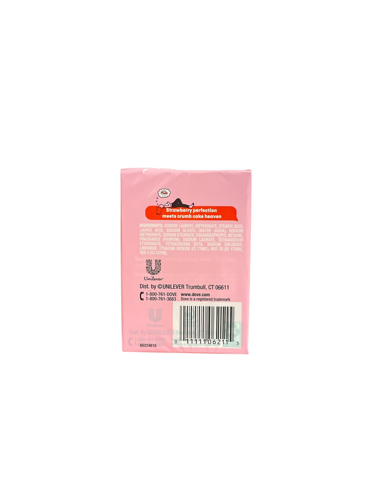 Dove x Crumbl Beauty Bar – Jabón Corporal Edición Limitada (Pack 4 pzas)