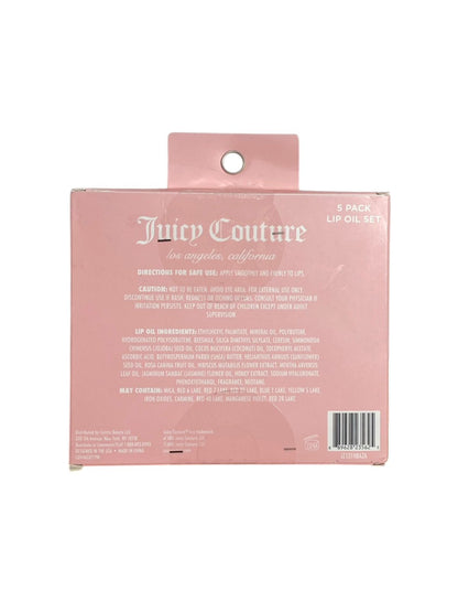 Set de Lip Oils Hidratantes Juicy Couture – Labiales con Aroma Dulce