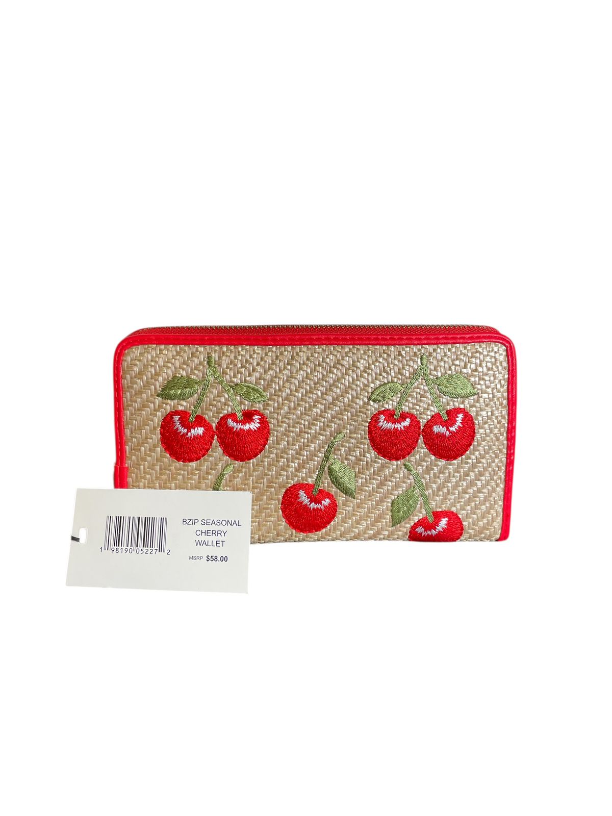 Cartera Steve Madden - Cherry Blossom Straw