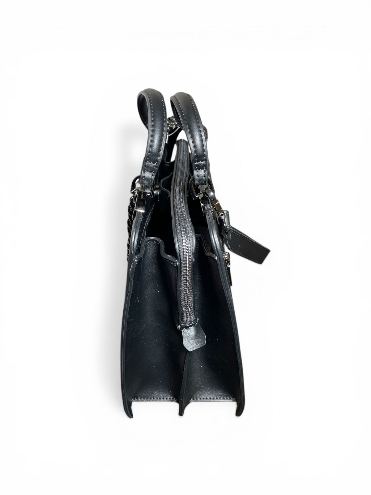 Bolso Satchel Steve Madden - ROSA Y NEGRO