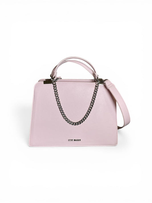 Bolso Satchel Steve Madden - ROSA Y NEGRO