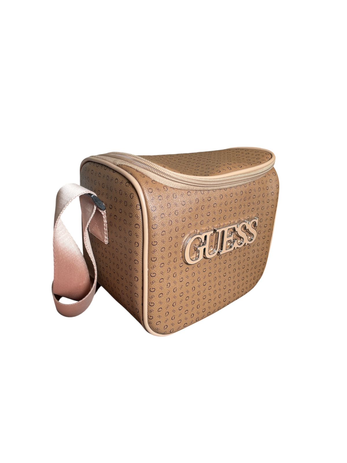 Lonchera GUESS Beige Tipo Crossbody con Interior Térmico