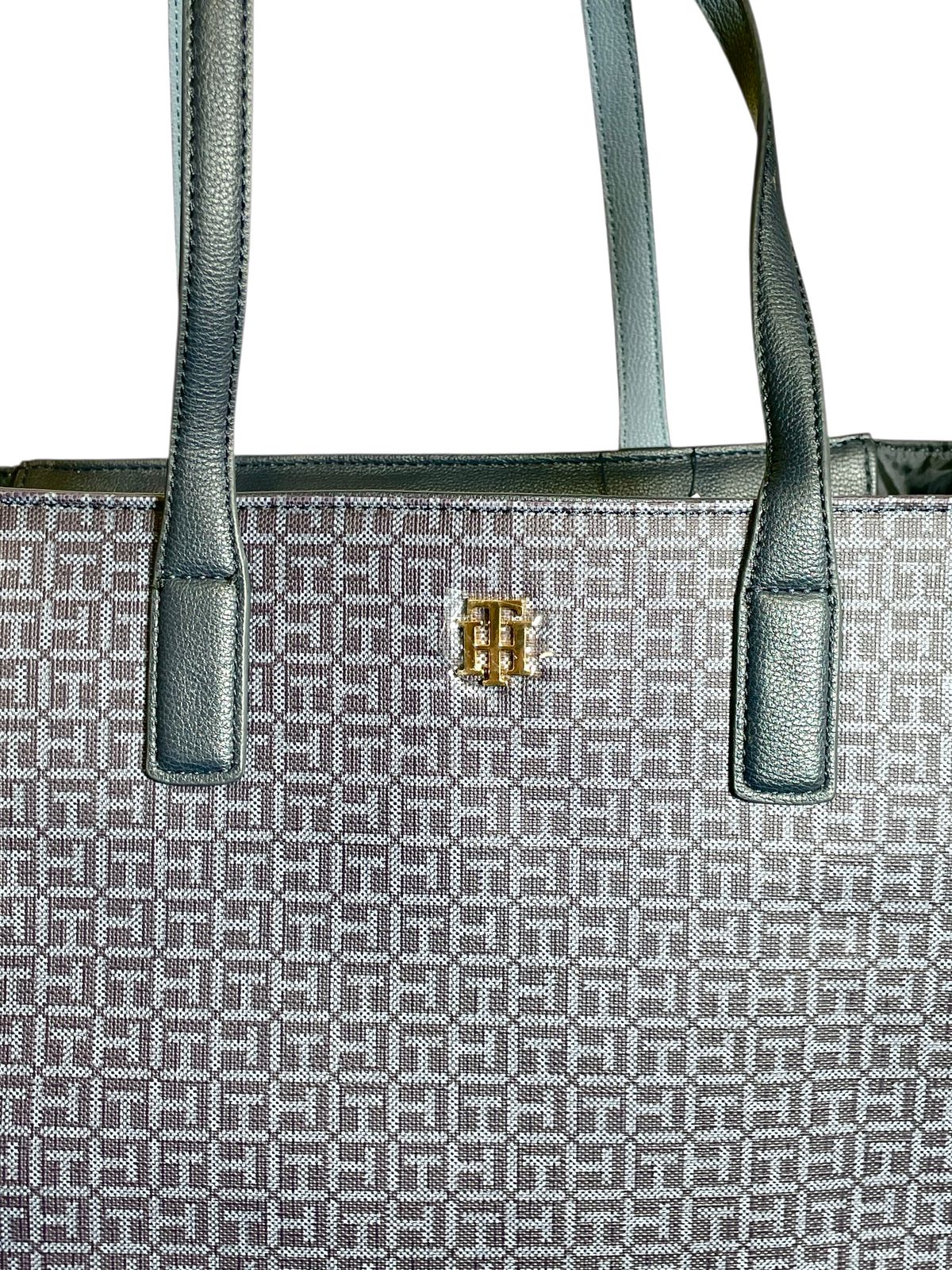 Bolsa Tote Tommy Hilfiger Azul Monogram – Elegancia funcional