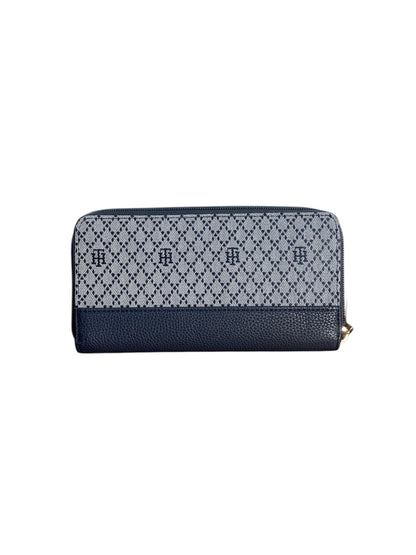 Cartera Tommy Hilfiger Azul Monogram